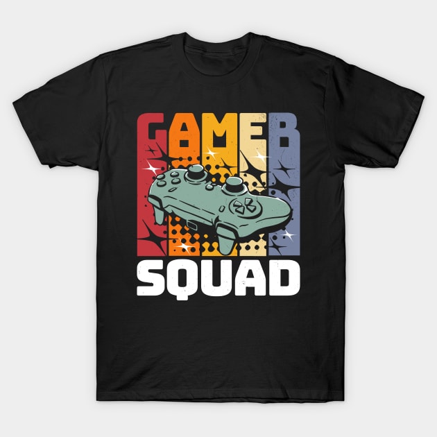 Gamer squad T-Shirt by RusticVintager